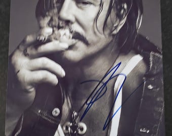貴重　ミッキー・ローク　Mickey Rourke アメリカ俳優　直筆サイン色紙 貴重 ミッキー・ローク Mickey Rourke アメリカ俳優 直筆サイン
