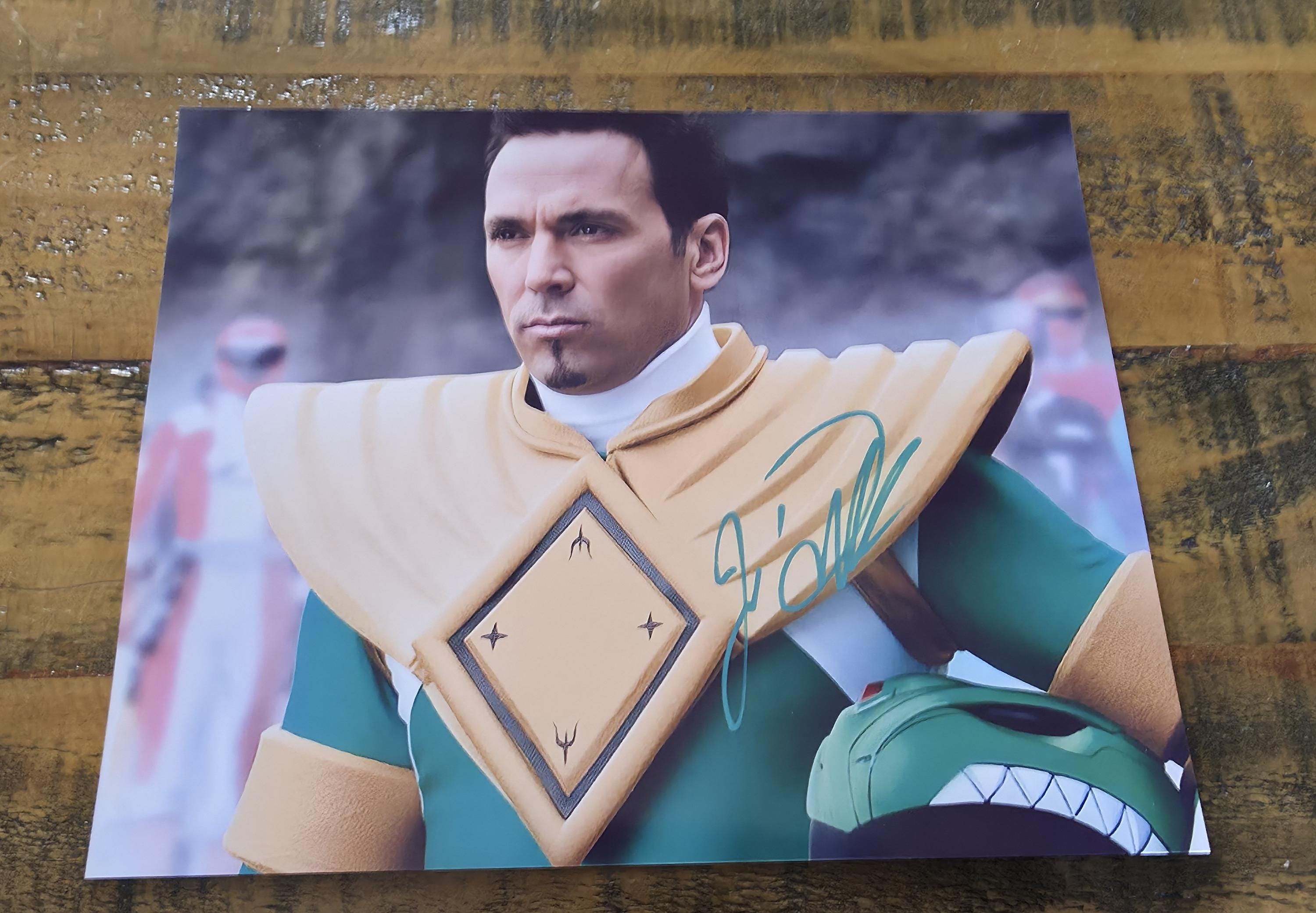 ジェイソン・デビッド・フランク氏 直筆サイン パワーレンジャー　#1 アメコミ Jason David Frank | eBay
