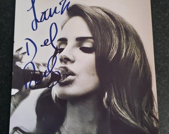 Lana Del Rey SIGNED 8