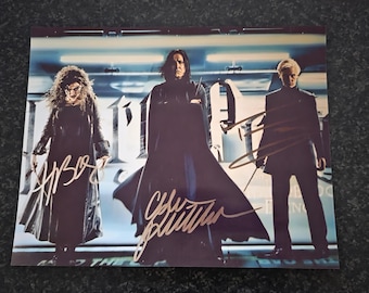 アラン・リックマン＆ボニー・ベデリア直筆サイン入り写真 - ダイ