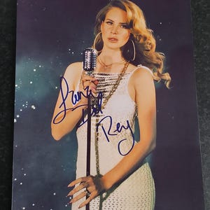 Lana Del Rey Signed Memorabilia - Etsy