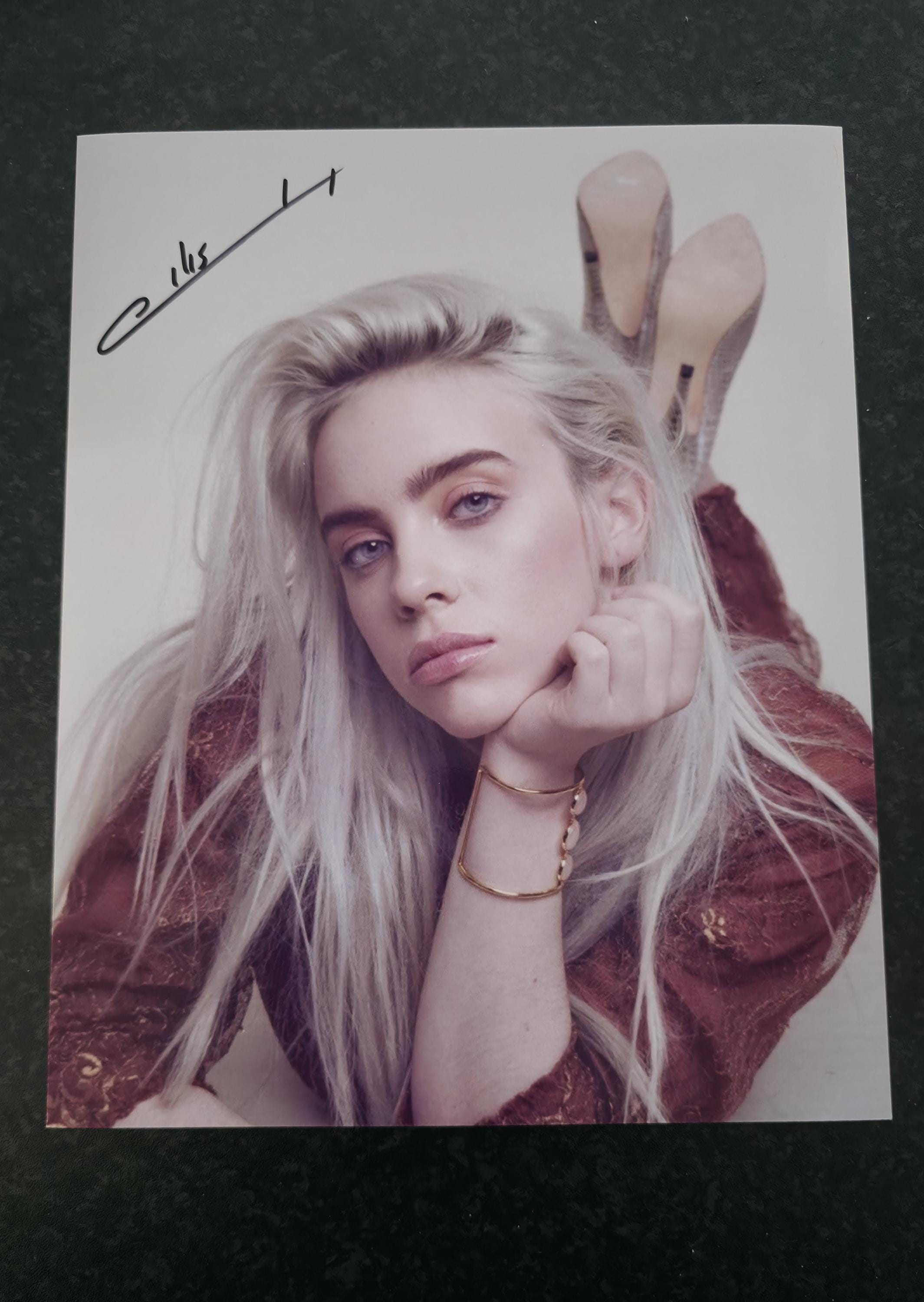 Billie eilish autograph - Etsy 日本