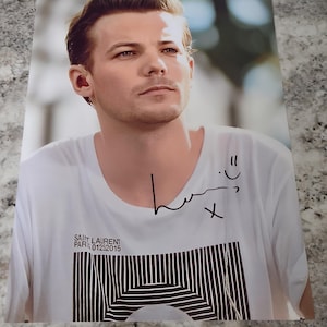 Louis Tomlinson Signed - Etsy