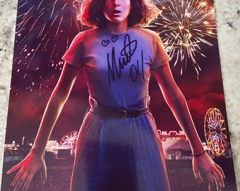 Millie Bobby Brown  8 x10" (20x25 cm) Autographed  Signed Photo