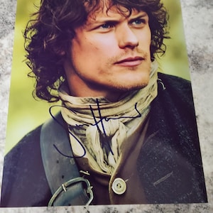 Sam Heughan 8 x 10 "(20 x 25 cm) Autogramm signiertes Foto