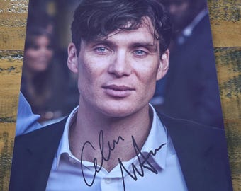 Cillian murphy     8 x10&quot; (20x25 cm) Autographed  Signed Photo