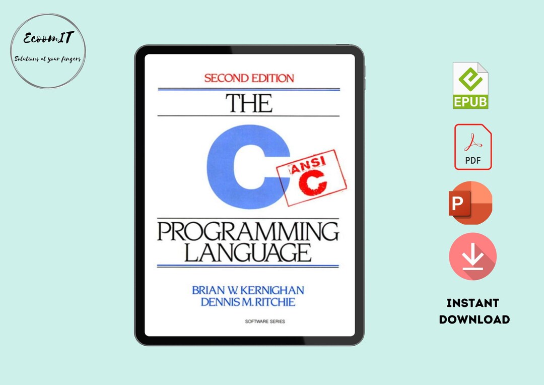 C Programming Language, 2nd Edition - Etsy
