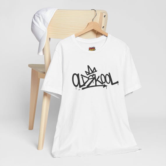 Old Skool, Graffiti Tee, Hip Hop Shirt, Urban Streetwear Top, Retro T-Shirt, Cool Unisex Jersey, Old Skool Style
