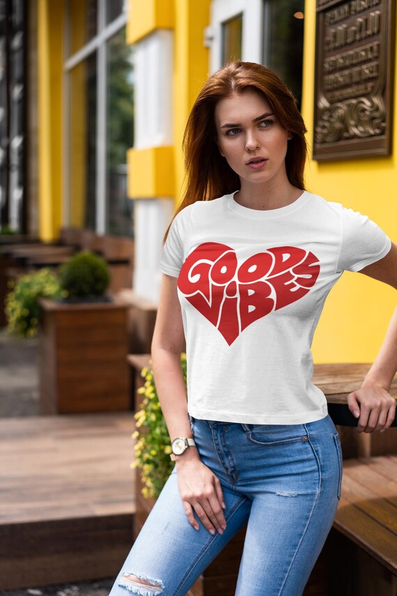 Good Vibes T-Shirt, Think Positive Shirt, Good Vibes Tee, Good Vibes Only T-shirt, Positive Vibes Tee, Unisex Graphic Tee, Happy Vibes Tee