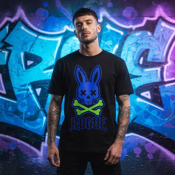 Blue Vandal Bunny