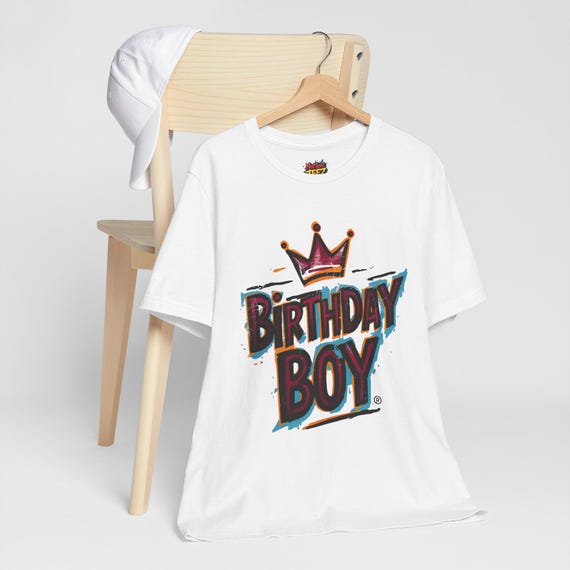 Birthday Boy Unisex Tee, Birthday Boy Shirt, Birthday Boy Gift, Birthday Boy Clothing, Birthday Celebration Shirt