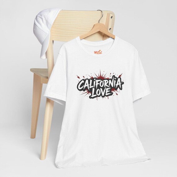 California Love Unisex Tee, Vintage Cali Shirt, West Coast Tshirt, Beach Vibes Graphic Top, Retro Summer Apparel