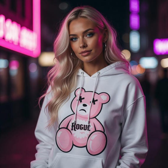 Sad Bear Pink