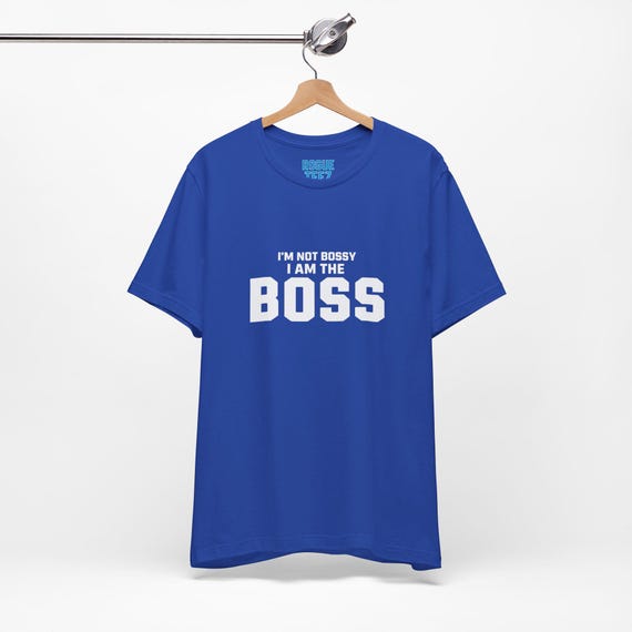 I Am The Boss Vibes Unisex T-shirt, Funny Graphic Tee, Sassy Women's Shirt, Gift for Boss, Boss Babe Apparel