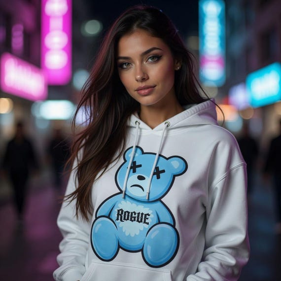 Sad Bear Blue
