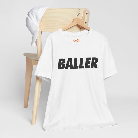 Baller T-Shirt, Basketball Player Gift Shirt for Fans, Basketball Tee, Sporty Unisex Shirt, Athlete Apparel, Streetwear Top, Baller Tee