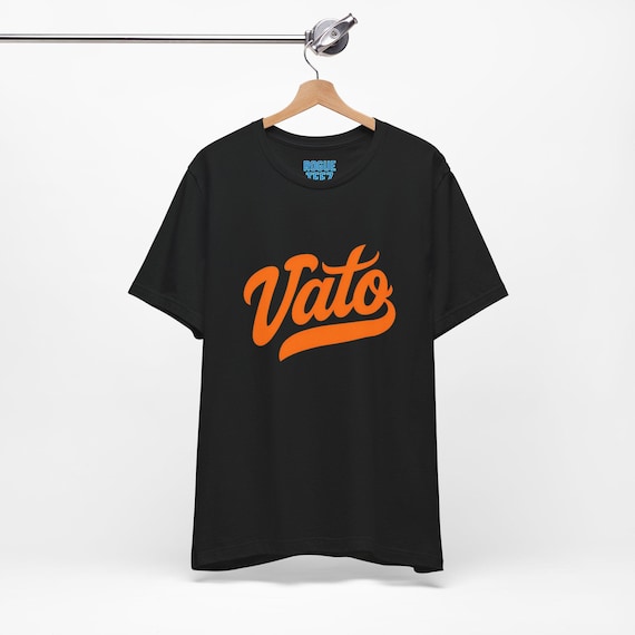 Vato Unisex Garment-Dyed T-shirt, Latino Chicano Style, Mexican American Gift Shirt, Streetwear Tee, Hispanic Pride Top, Chicano Culture