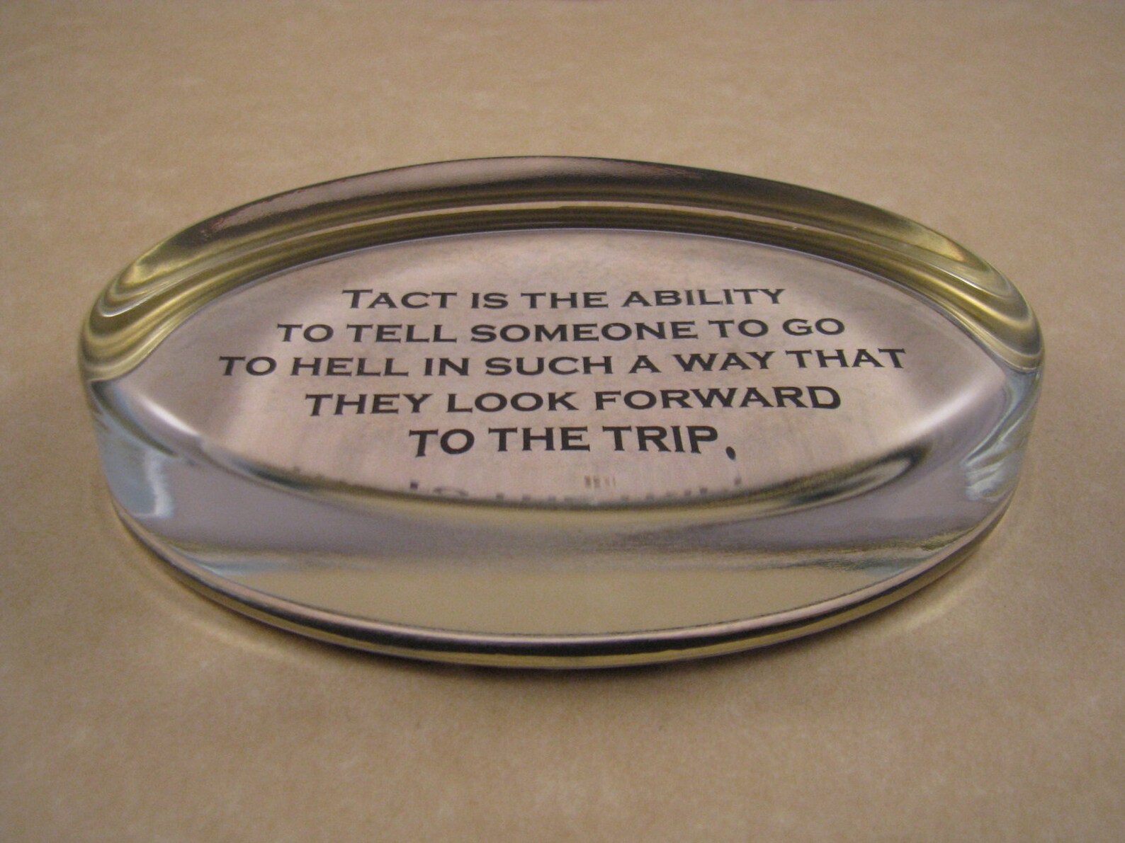 Tact Quote Churchill Paperweight Churchill Tact Quote Quote Etsy
