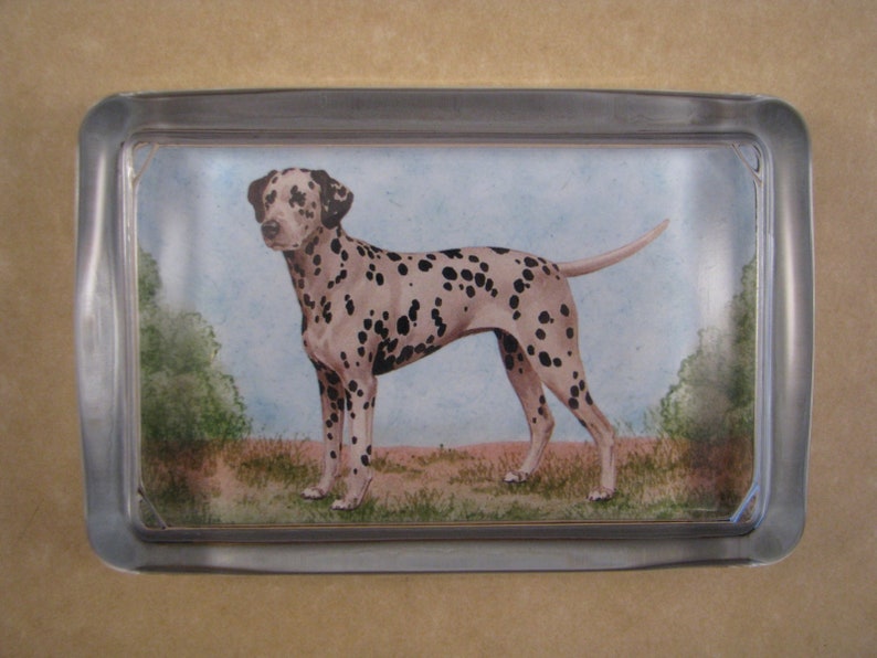 Dalmatian Gift Dog Paperweight Dalmatian Portrait Dog Etsy