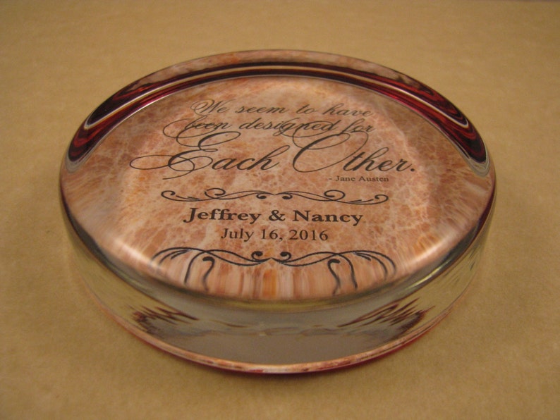 Personalized Gift Custom Paperweight School Paperweight Etsy