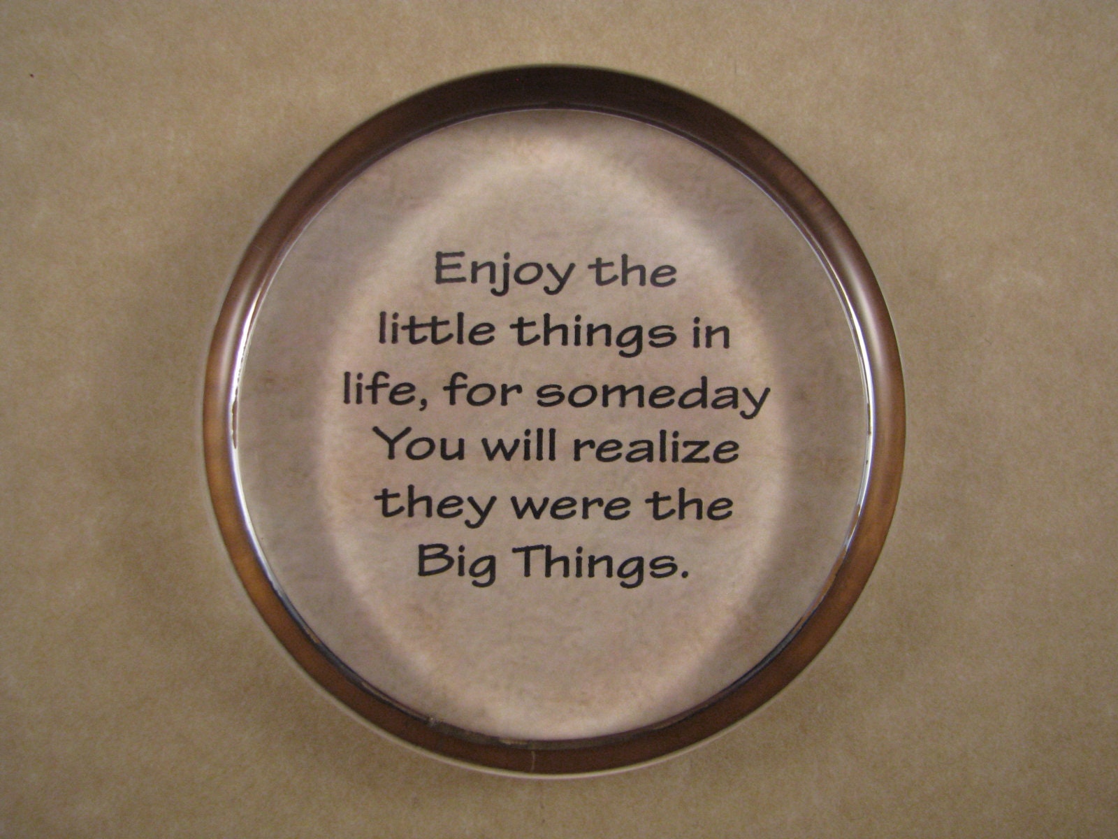 Quote Paperweight Big Things Quote Inspirational Quote Etsy