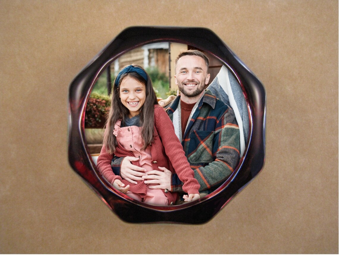 Custom Octagon Glass Paperweight - Etsy