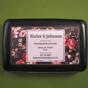 Business Card, Custom Paperweight, Personalized Gift, Business Paperweight, Rectangle Glass, Glass Paperweight