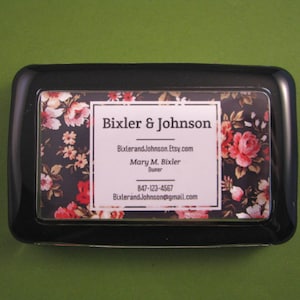 Business Paperweight, Business Card, Custom Paperweight, Rectangle Glass, Glass Paperweight, Personalized Gift