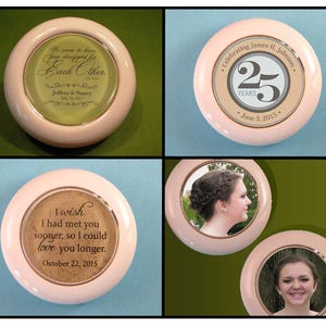 Personalized Gift, Custom Paperweight, Porcelain Paperweight, Keepsake Paperweight, Photo Paperweight, Quote Paperweight, Wedding Keepsake