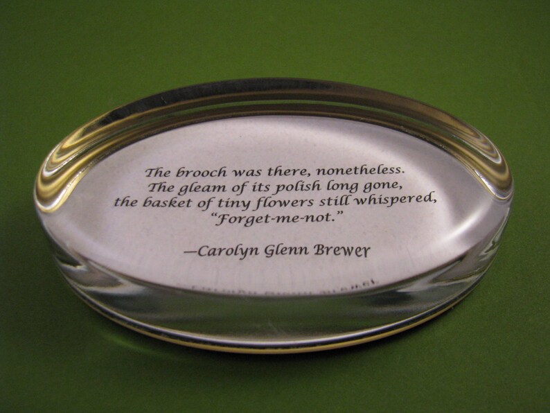 Custom Paperweight Personalized Gift Oval Paperweight Photo Etsy