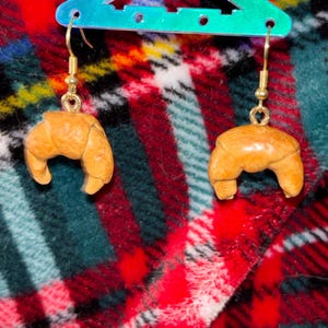 Croissant Novelty Earrings