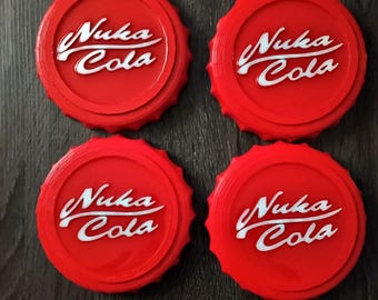 FALLOUT NUKA COLA coasters 4 pcs set