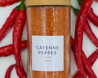 Freshly ground organic Cayenne Pepper powder (4 oz)