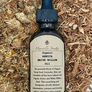 Organic Arnica and White Willow Oil