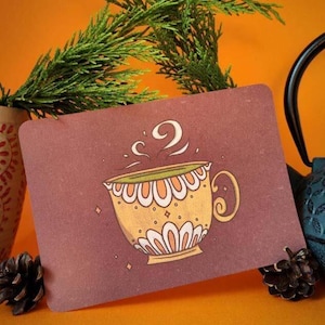 Carte Tasse Enchantée
