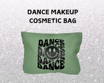 Dance Makeup Bag | Dance Cosmetic bag | Dancer Gift | Dance Era