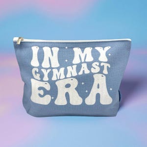 In My Gymnastics Era Makeup Bag | Gymnast Bag | Gymnast Cosmetic bag | Gymnastics Gift