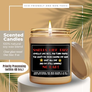 Scented Candles, Funny Teen Gift, Rizz Gen Alpha Middle School Gift, Slang Teen Present for Niece Nephew, Drip
