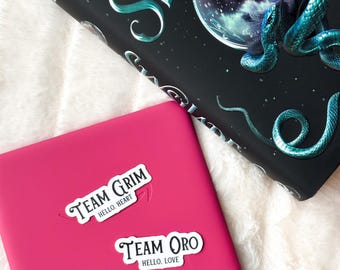 Lightlark Stickers, Team Oro, Team Grim, Nightbane, Skyshade, Kindle Stickers, Sticker Packs, Booktok, Bookish Merch, Gift for Readers