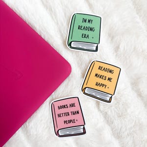 Bookish Kindle Sticker, Books, Book Sticker, Reading, Sticker Packs, Booktok, Bookish Merch, Gift for Readers