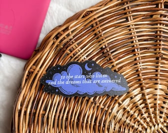 To The Stars Who Listen, ACOTAR, Book Sticker, Kindle Sticker, Reading Sticker, Sticker Packs, Booktok, Bookish Merch, Gift for Readers