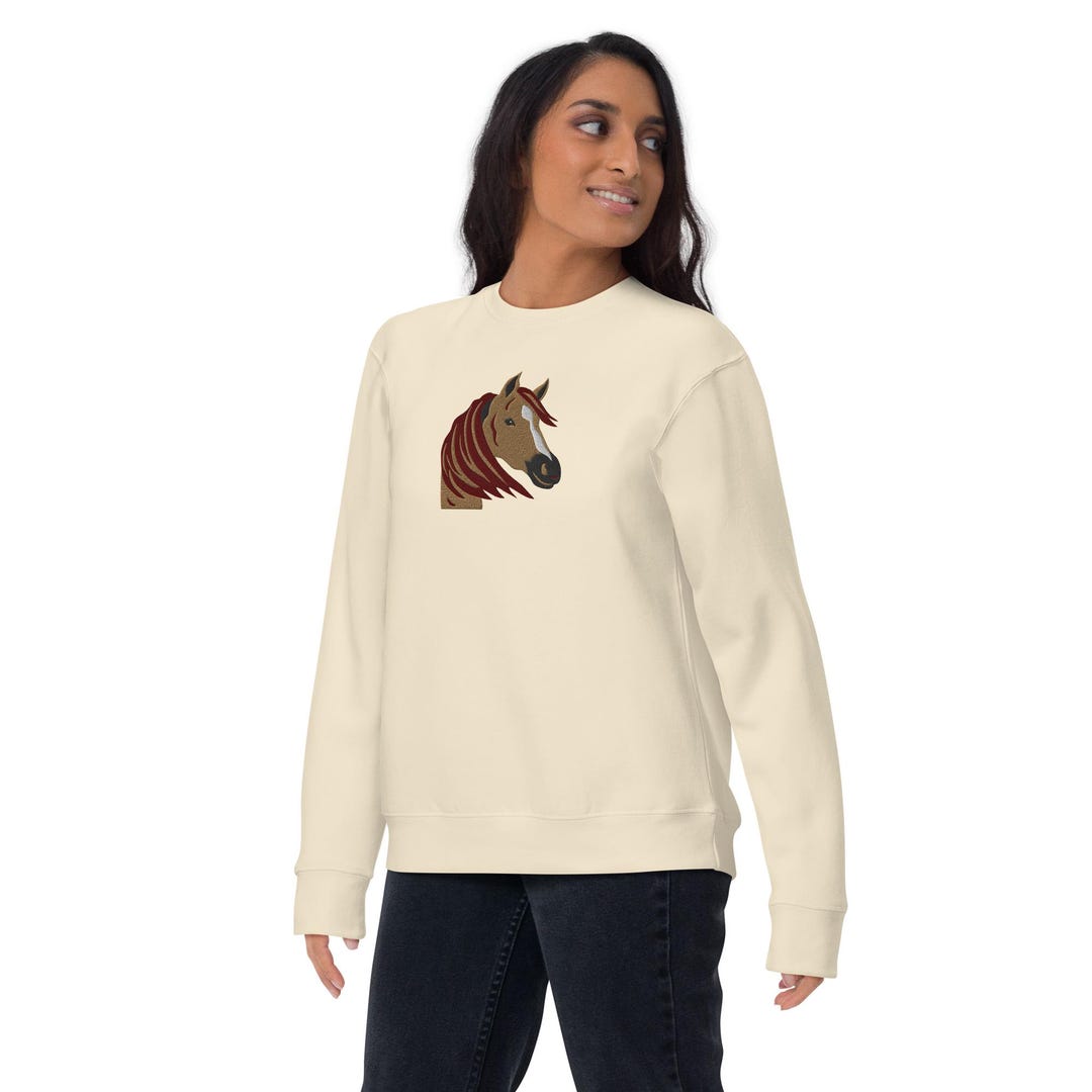 Roxy Embroidered Horse Sweater