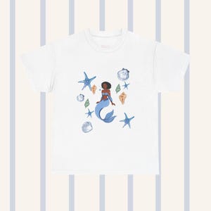 Mermaid Vibes Tee - Perfect for Beach Days, Summer Fun, or Gift for Ocean Lovers, Birthday Shirt, Casual Wear, Sea-Themed Apparel