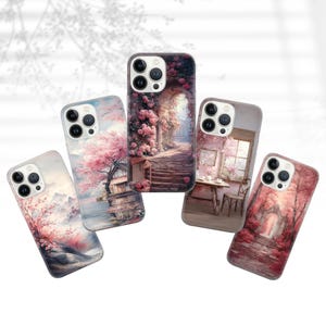 Japan Roses Handyhülle Asia Cover für iPhone 16e, 15, 14, 13, 12, 11, Google Pixel 9 Pro, 8, 7A, Samsung S25 edge, S24 FE, A71, A36