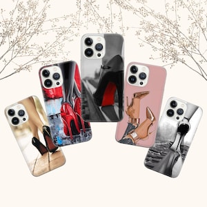 Custodia per telefono con motivo gambe da donna, per iPhone 16 Pro, 15, 14, 13, 12, 11, Google Pixel 9 Pro, 8, 7A, Samsung Galaxy S24 fe, A16, A55, A50.