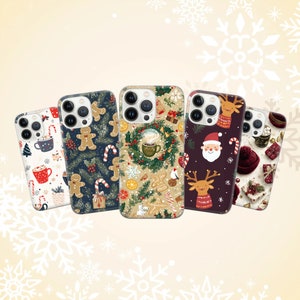 December Phone Case Cold Cover for iPhone 16 Pro, 15, 14, 13, 12, 11, Google Pixel 9, 8, 7A, 6A, Samsung Galaxy S24 Ultra, S23fe, A05 A55 A3