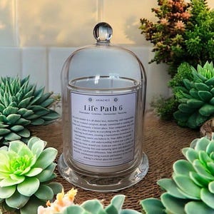 Life Path Number Candle: Custom Numerology Gift