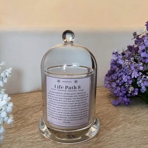 Life Path Number Candle: Personalized Numerology Gift
