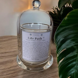Life Path Number 7 Candle: Motivational Numerology Gift