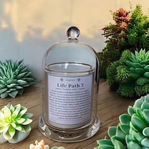 Life Path Number Candle: Custom Numerology Gift